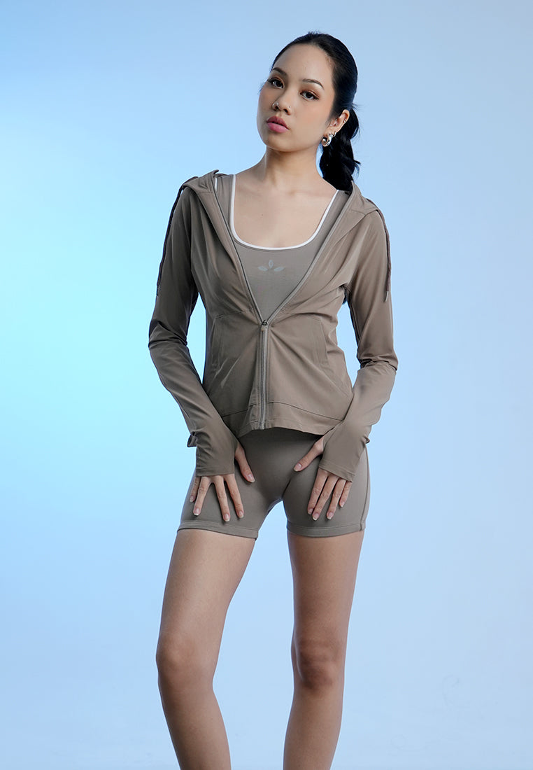 Holy Woman Atasan Wanita Hoodie Track Jacket