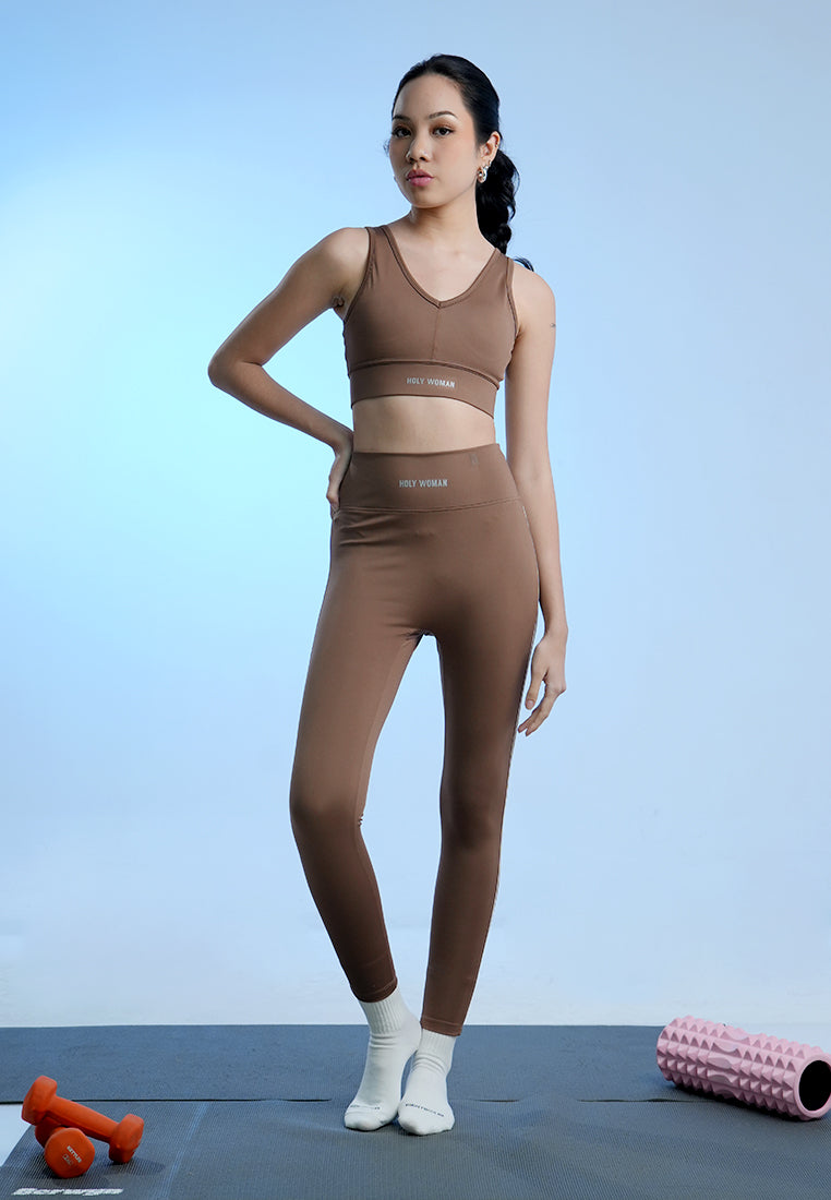 Holy Woman Atasan Wanita V-Neck Sport Bra