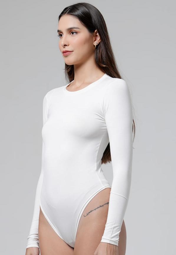 Holy Woman Budysuit Lengan Panjang Long Sleeve Crew Neck Bodysuit