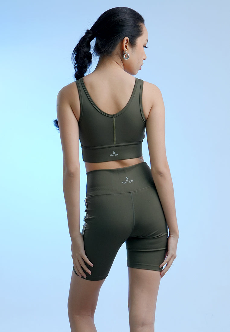 Holy Woman Atasan Wanita V-Neck Sport Bra