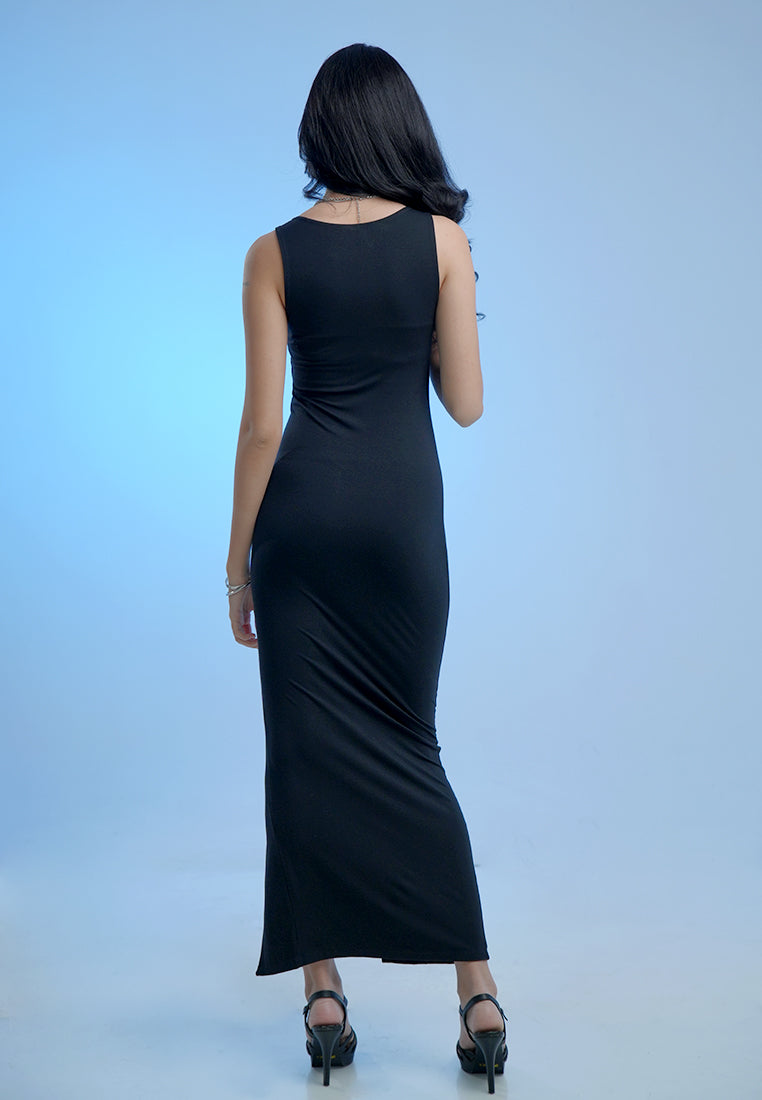 Holy Woman Square Neck Long Dress