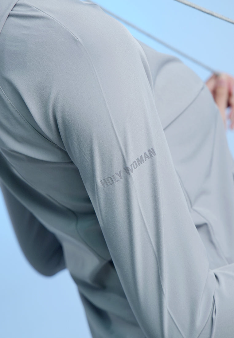 Holy Woman Atasan Wanita Hoodie Track Jacket