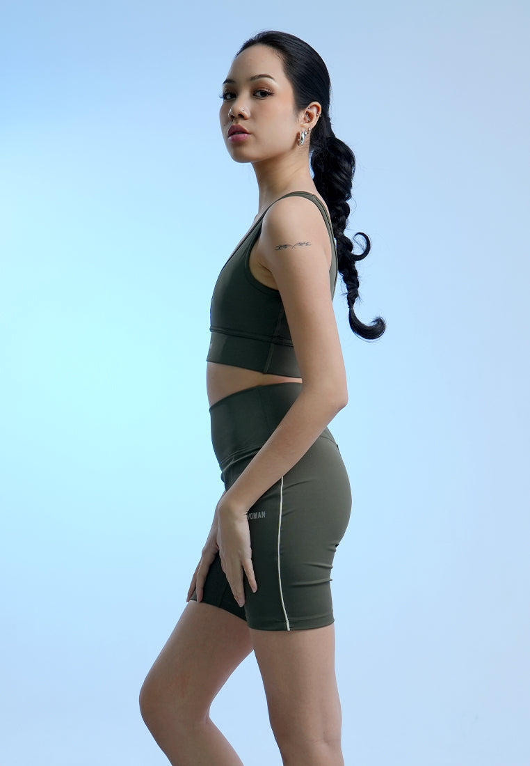 Holy Woman Atasan Wanita V-Neck Sport Bra