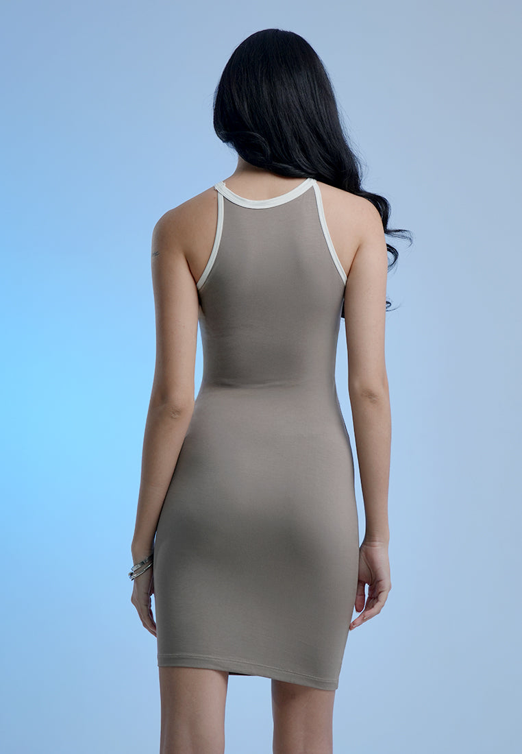 Holly Woman Dress Olah Raga Cross Front Mini Dress