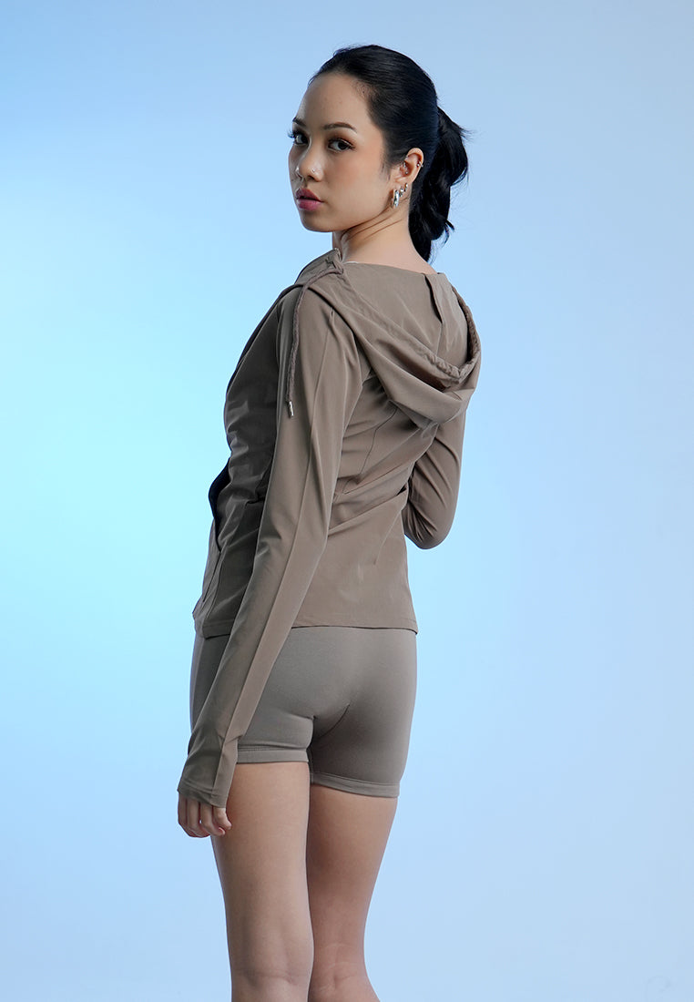 Holy Woman Atasan Wanita Hoodie Track Jacket