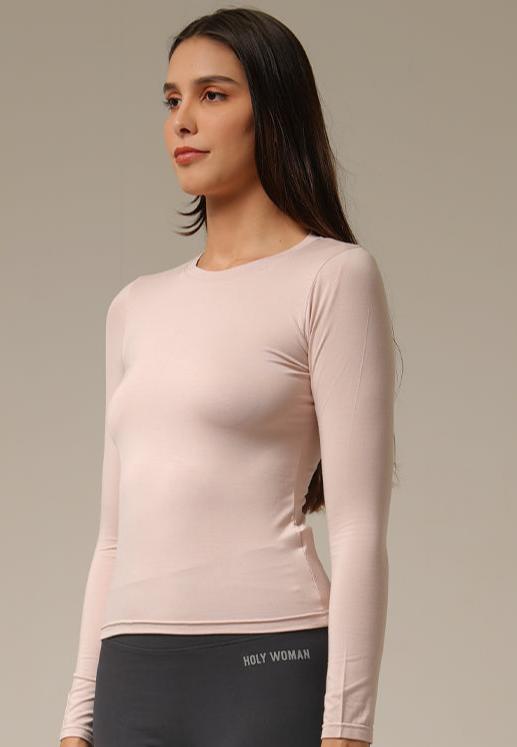 Holy Woman Atasan Kaos Lengan Panjang Basic Long Sleeve T-Shirt