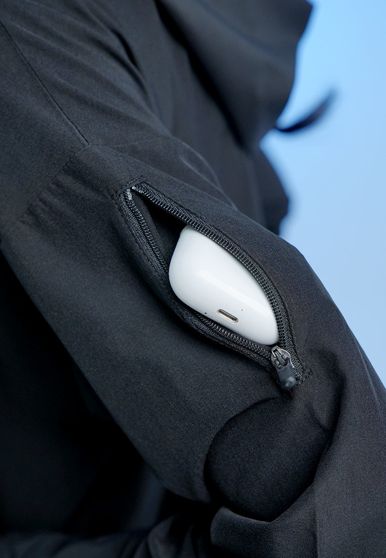 Holy Woman Atasan Wanita Hoodie Cropped Jacket