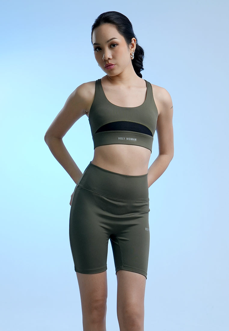 Holy Woman Atasan Wanita Cross Back Sport Bra