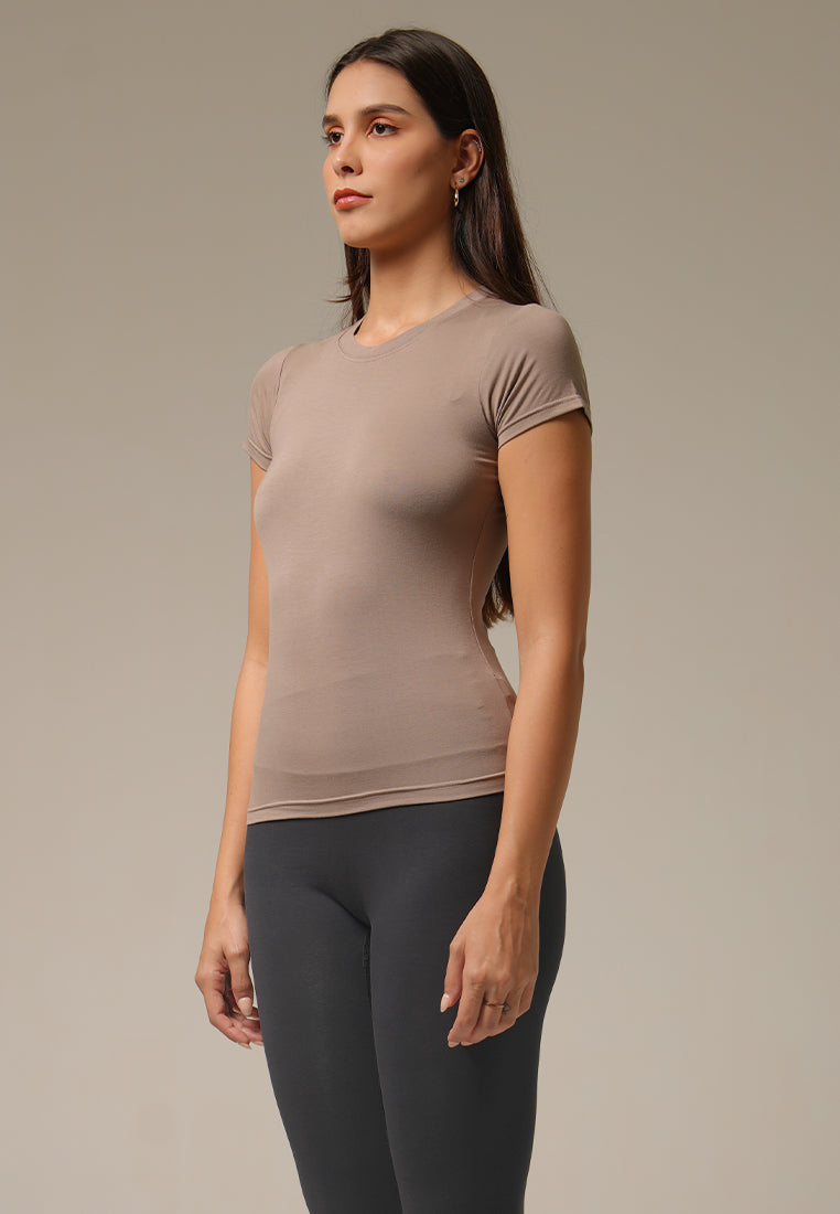 Holy Woman Atasan Kaos Lengan Pendek Basic Short Sleeve T-Shirt