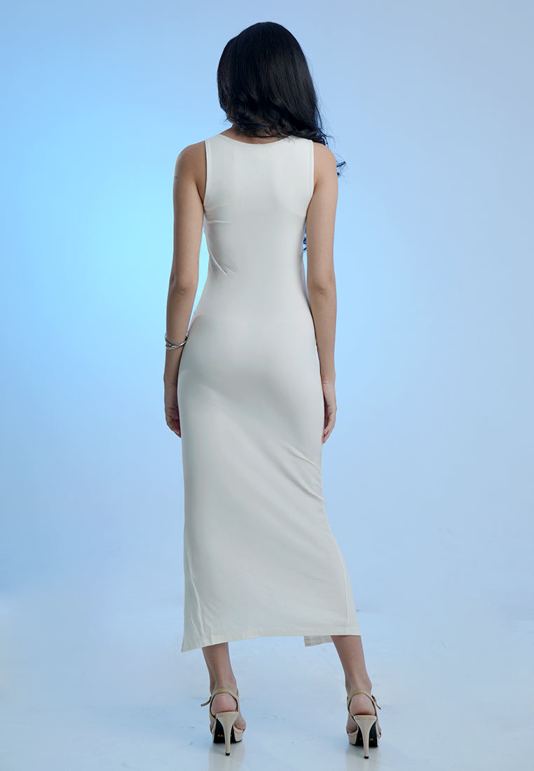 Holy Woman Square Neck Long Dress