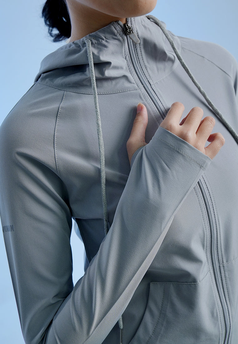 Holy Woman Atasan Wanita Hoodie Track Jacket