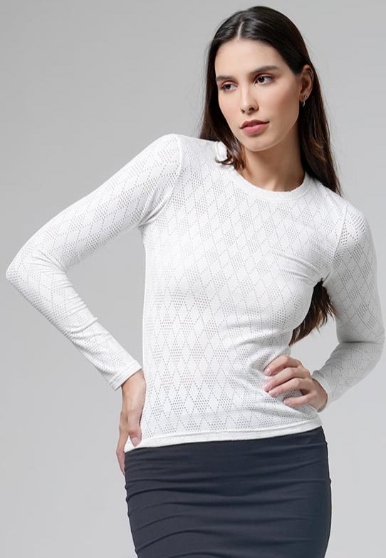 Holy Woman Atasan Rajut Lengan Panjang Basic Long Sleeve