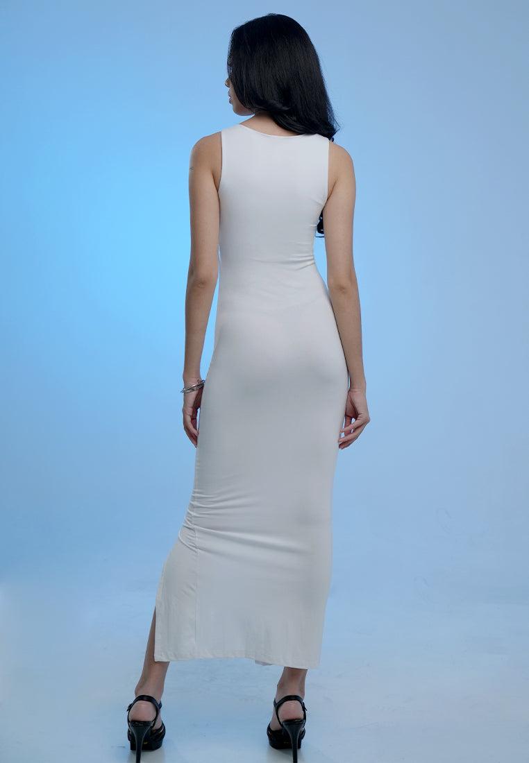 Holy Woman Square Neck Long Dress