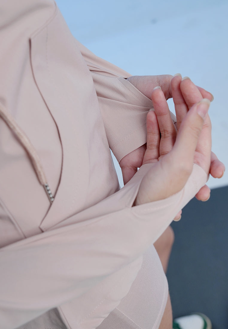 Holy Woman Atasan Wanita Hoodie Track Jacket