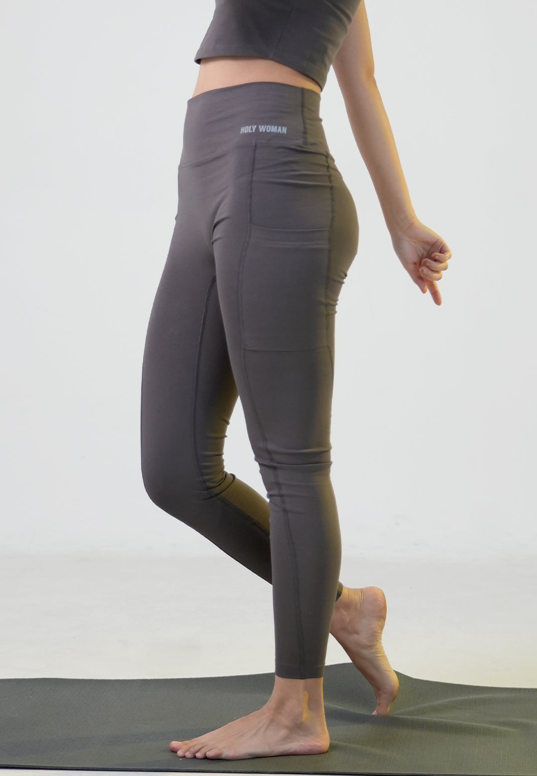 Holy Woman Celana Olahraga Variation Band Legging Long