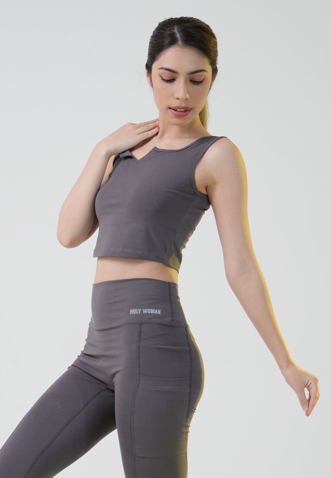 Holy Woman Celana Olahraga Long Legging With Pocket