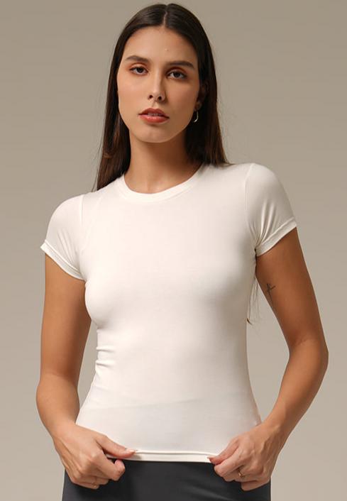 Holy Woman Atasan Kaos Lengan Pendek Basic Short Sleeve T-Shirt