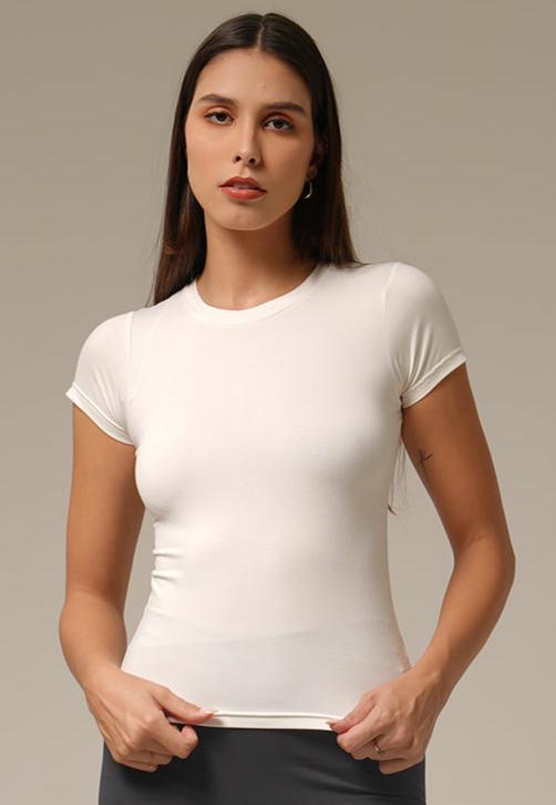 Holy Woman Atasan Kaos Lengan Pendek Basic Short Sleeve T-Shirt