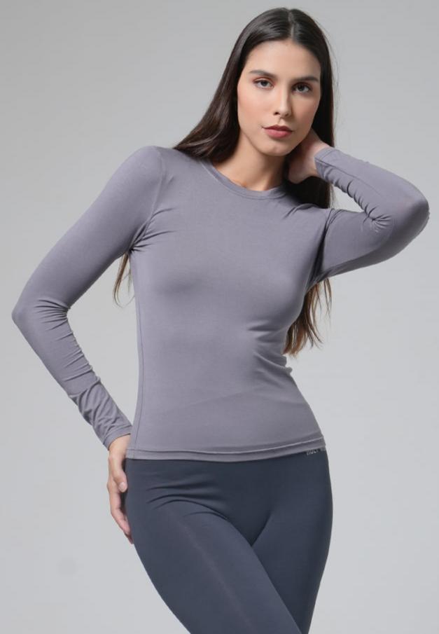 Holy Woman Atasan Kaos Lengan Panjang Basic Long Sleeve T-Shirt