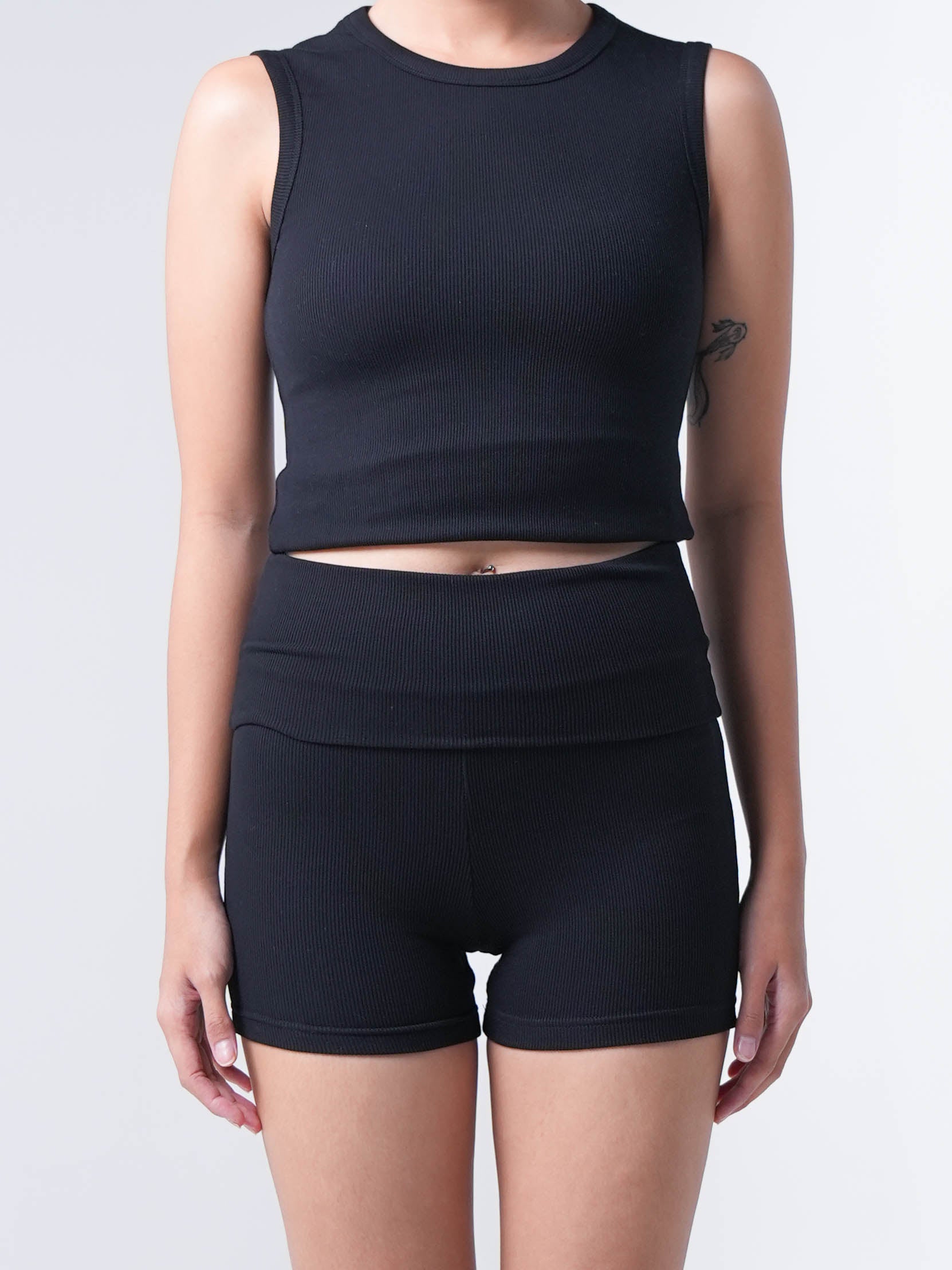 Holy Woman Celana Pendek Olahraga Wanita Folded Short Legging