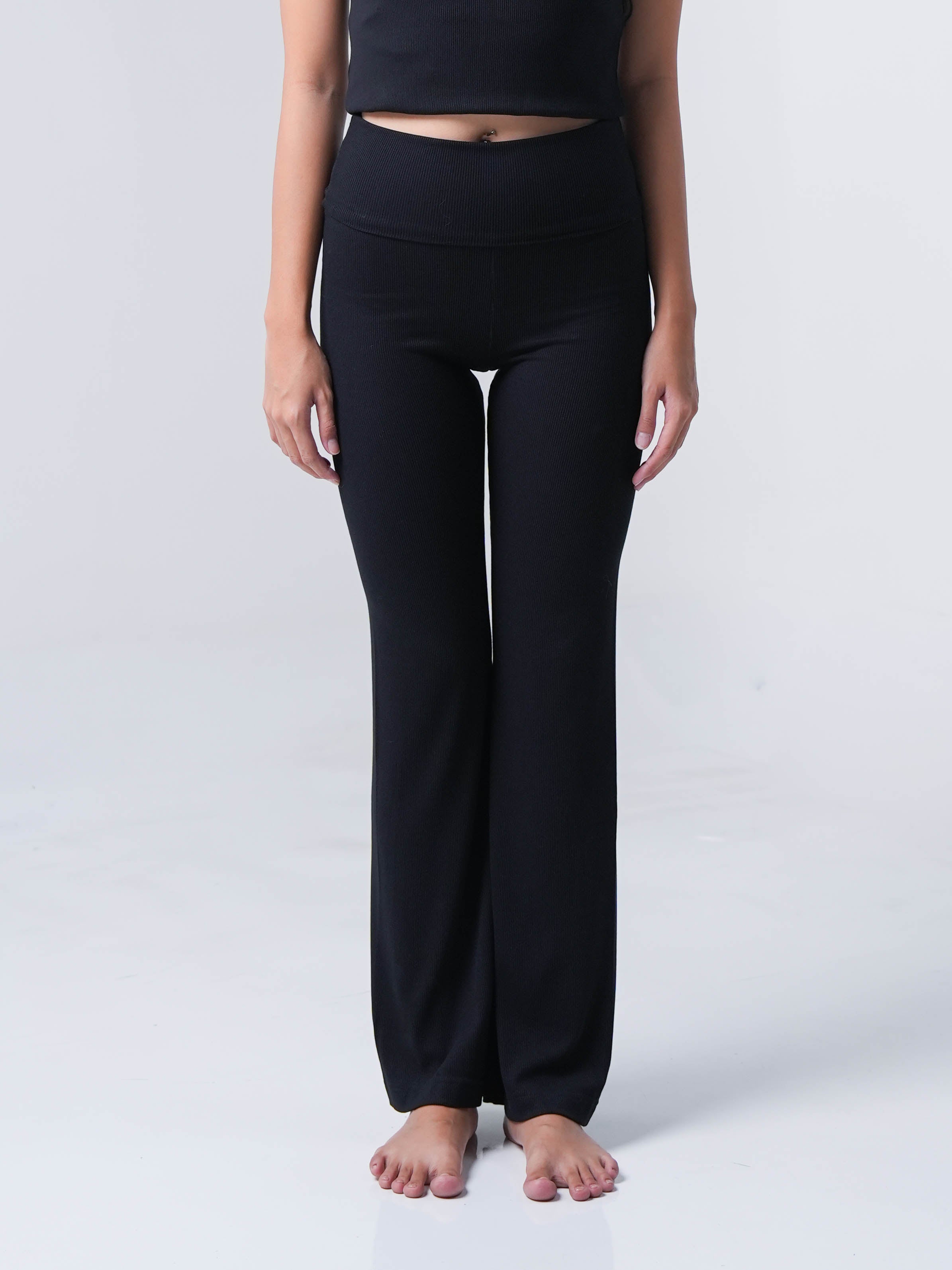 Holy Woman Celana Panjang Olahraga Wanita Folded Legging